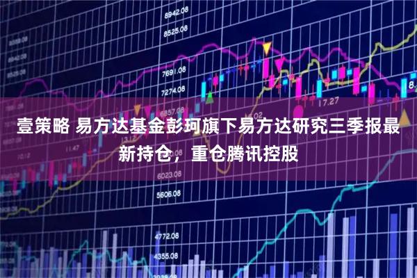 壹策略 易方达基金彭珂旗下易方达研究三季报最新持仓，重仓腾讯控股